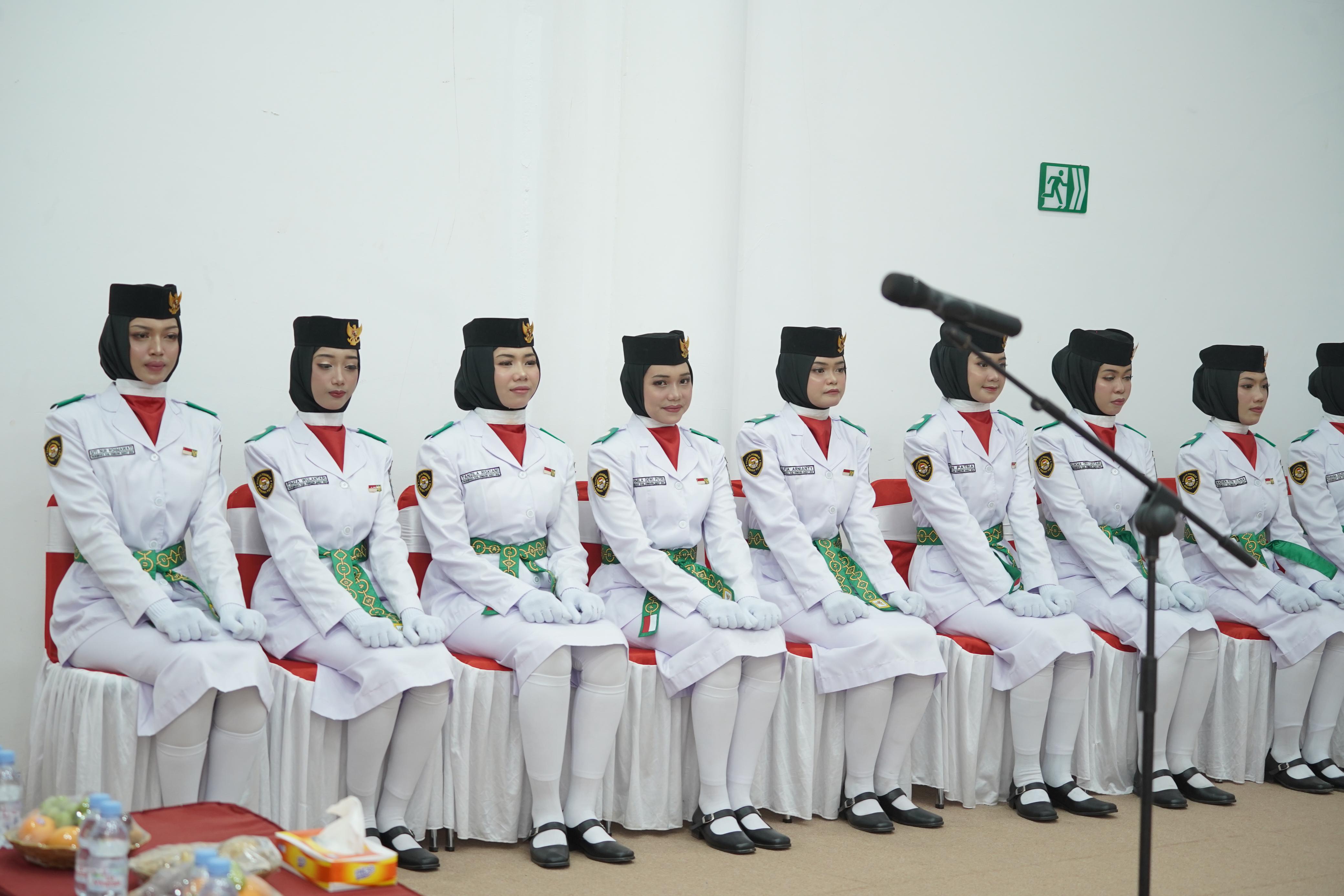 Pengukuhan PASKIBRAKA Kabupaten Sumbawa Barat