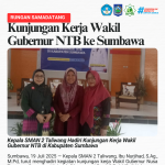 Kujungan Kerja Wakil Gubernur Nusa Tenggara Barat di Kabupaten Sumbawa