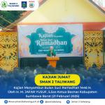 Pelaksanaan Kajian Menyambut Bulan Suci Ramadhan di SMAN 2 Taliwang