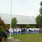 Pelaksanaan upacara bendera