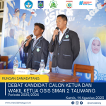 SMAN 2 Taliwang Gelar Debat Kandidat Ketua dan Wakil Ketua OSIS Periode 2025/2026