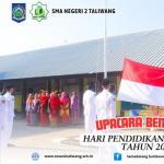 SMAN 2 Taliwang Menggelar Pelaksanaan Upacara Bendera dalam rangka Hari Pendidikan Naaional Tahun 2025